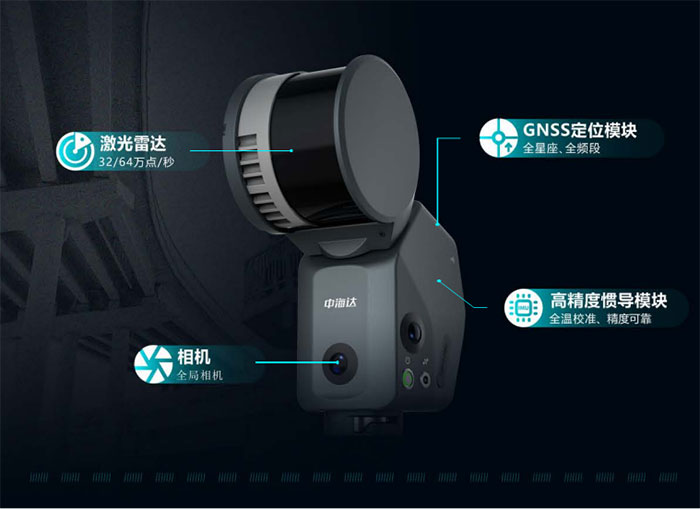 中海達L3手持SLAM三維激光掃描儀的特點與優勢
